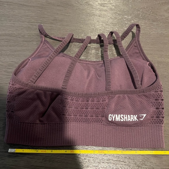 Gymshark Purple Wash Energy Seamless Sports Bra - Picture 6 of 8